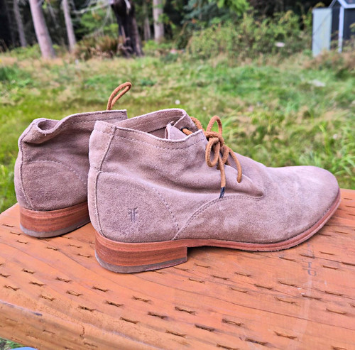 Frye beige suede - frye, chukka